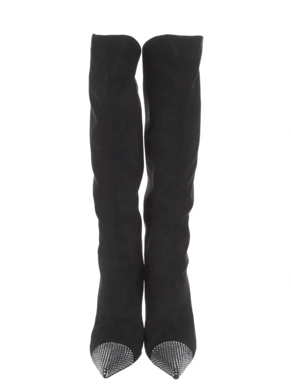 Alexandre Vauthier Suede Karen Knee-High Boots 9.5 $1350